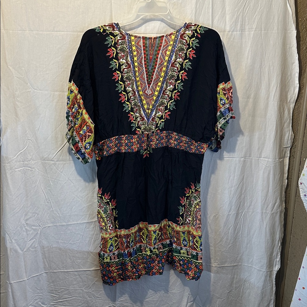 Shoreline Multicolor Patterned Tunic - Picture 3 of 4